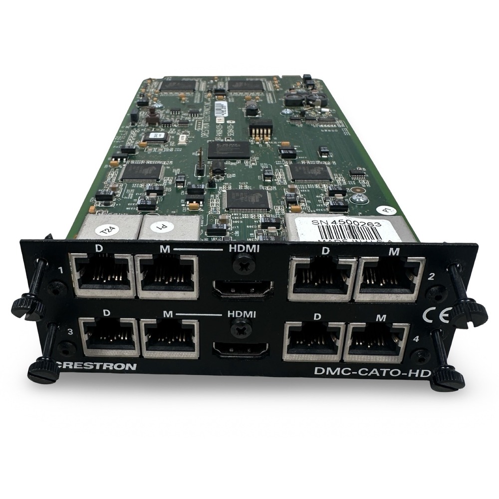 Crestron DMC-CATO-HD DigitalMedia 8G+ 4-Port Input Card for DM Switchers